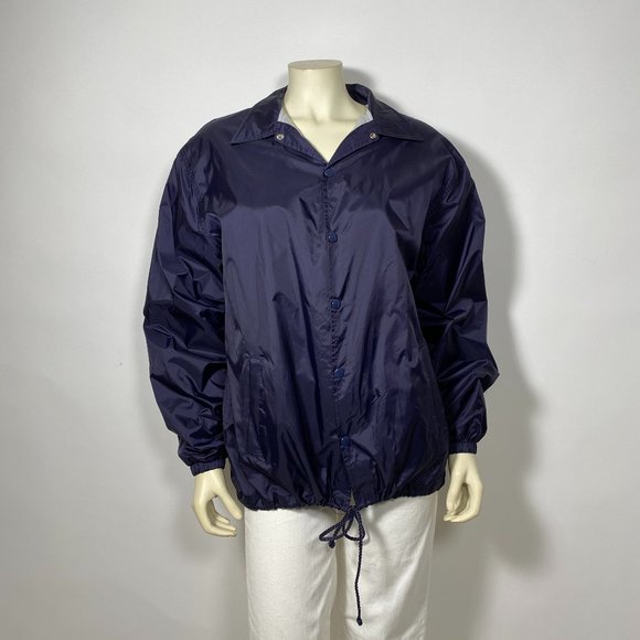 COMME Des GARCONS Homme Navy Nylon Jacket - Picture 1 of 10